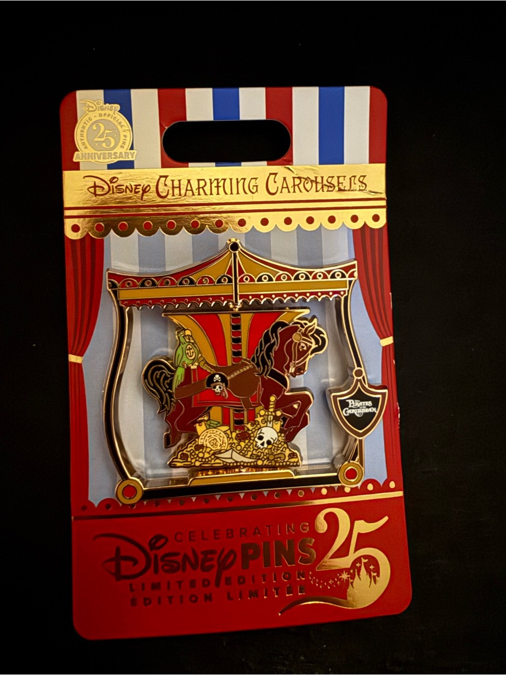 Disney Charming Carousels Pirates of the Caribbean 🏴‍☠️